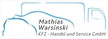Logo Mathias Warsinski KFZ-Handel und Service GmbH